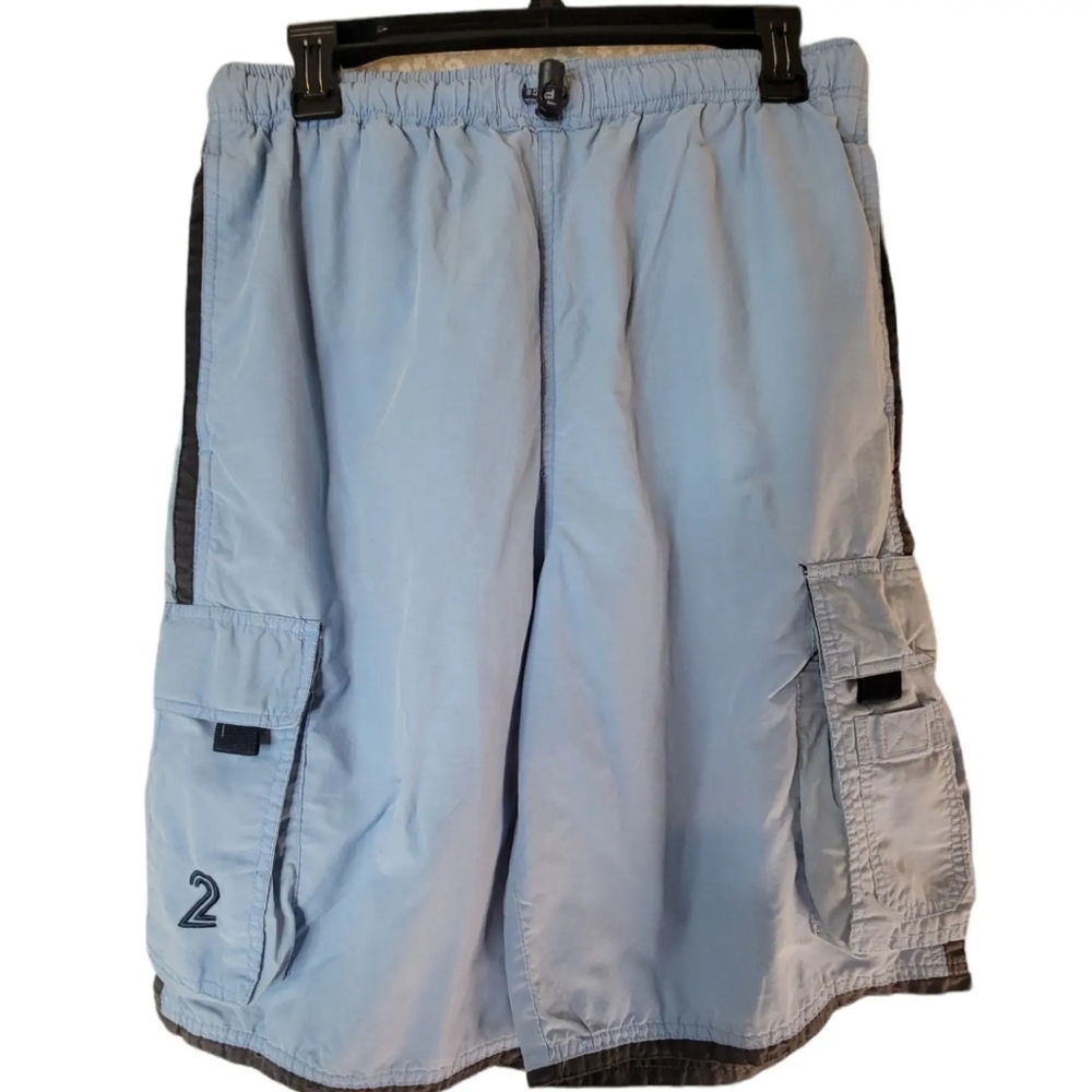 Castaway American Design Drawstring Cargo Shorts